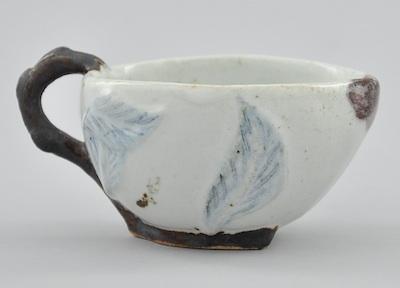 A Chosun Period Peach Shaped Cup
