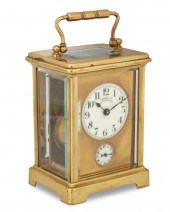 A CHREVE & CO. BRASS CARRIAGE