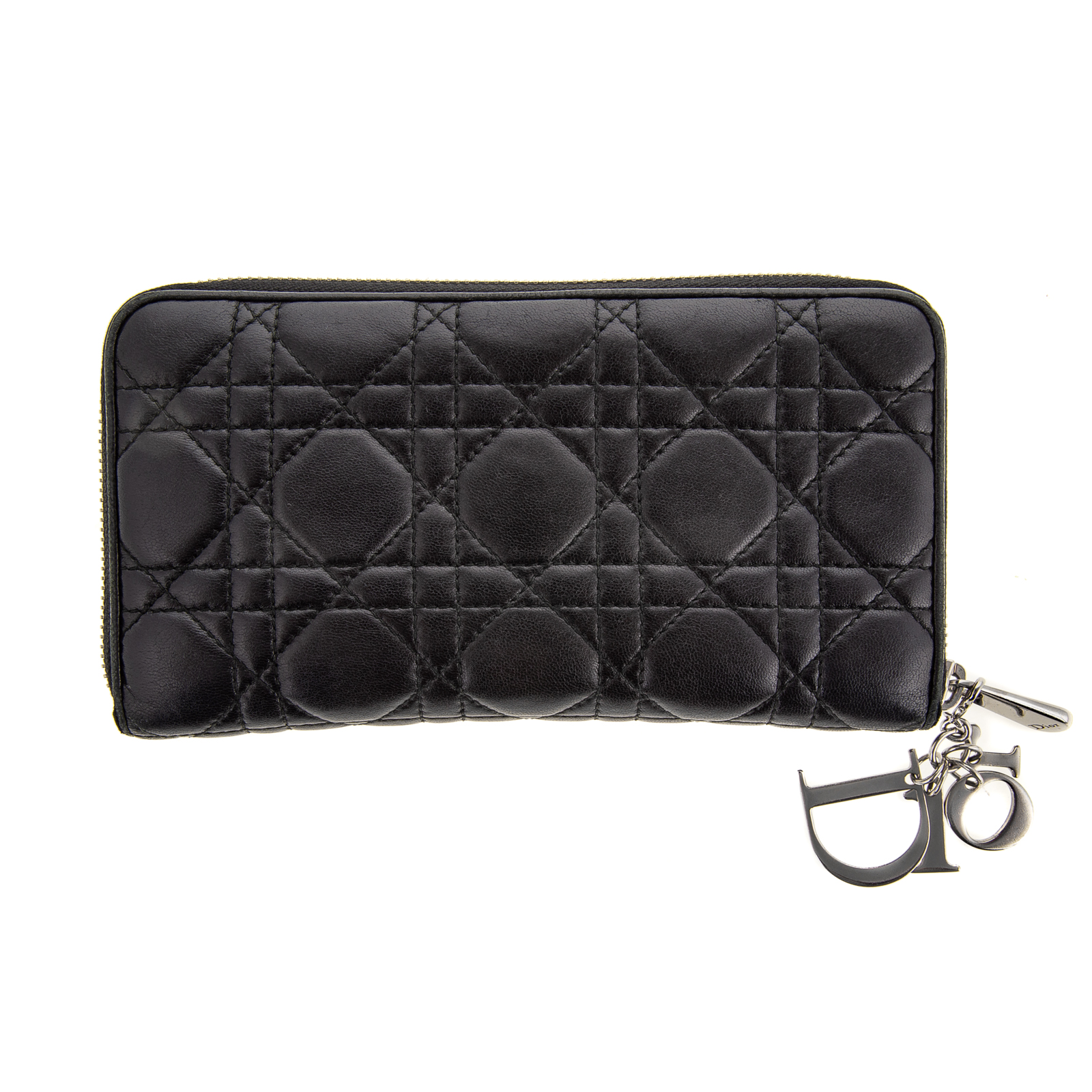 A CHRISTIAN DIOR LADY DIOR WALLET A