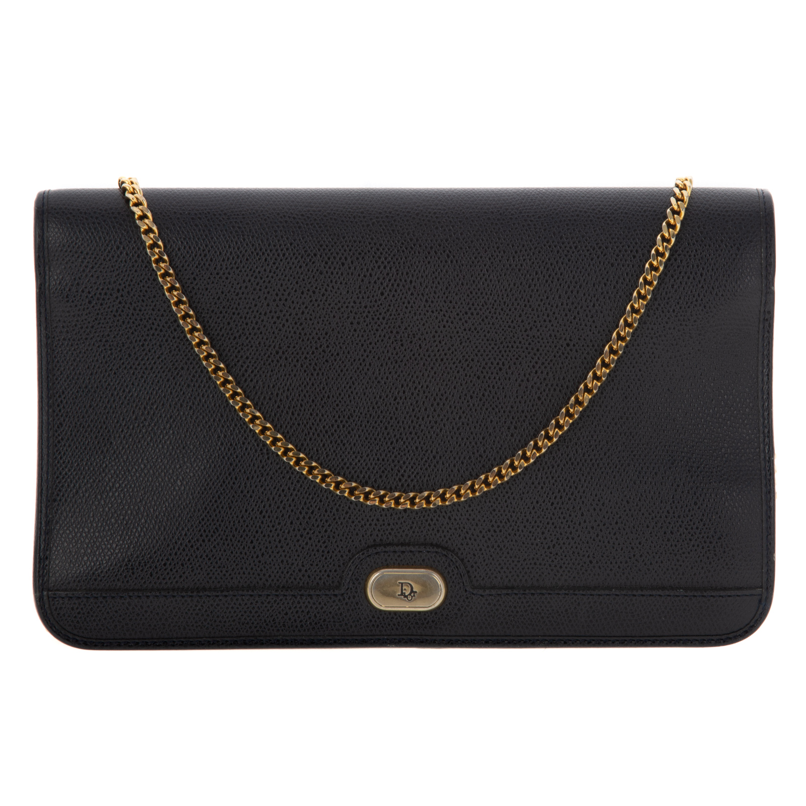 A CHRISTIAN DIOR RECTANGULAR FLAP