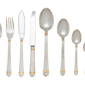 A Christofle Aria Silver-Plate