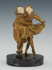 A Chryselephantine Pierrot and