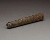 A CHUMASH CARVED STONE PIPEA C