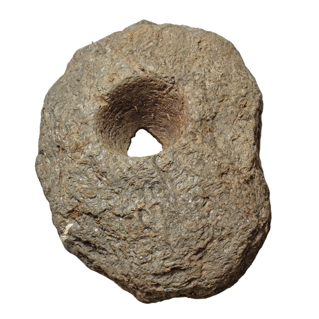 A CHUMASH METATE GRINDING STONE A