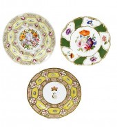 A CHURCH GRESLEY PATTERN PLATE