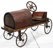 A CIRCA 1900 STEEL AND WOOD CO
