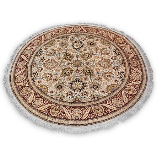 A CIRCULAR ORIENTAL SILK