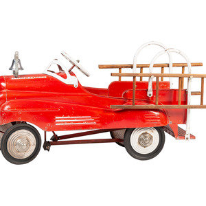 A 'City Fire Department' Pressed