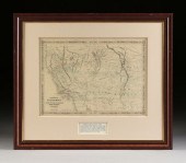 A CIVIL WAR ERA MAP, "JOHNSON'
