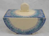 A Clarice Cliff dish and cover