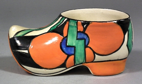 A Clarice Cliff Fantasque pottery