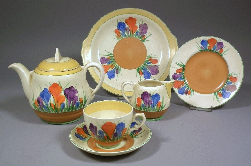 A Clarice Cliff pottery