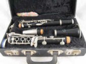 A clarinet in case by Noblet P