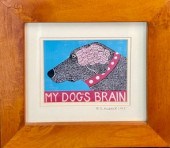 A classic Stephen Huneck dog p