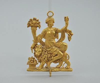 A Classical Gilt Bronze Miniature