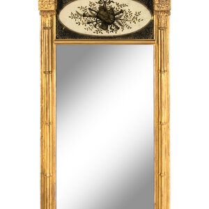 A Classical Giltwood and Églomisé