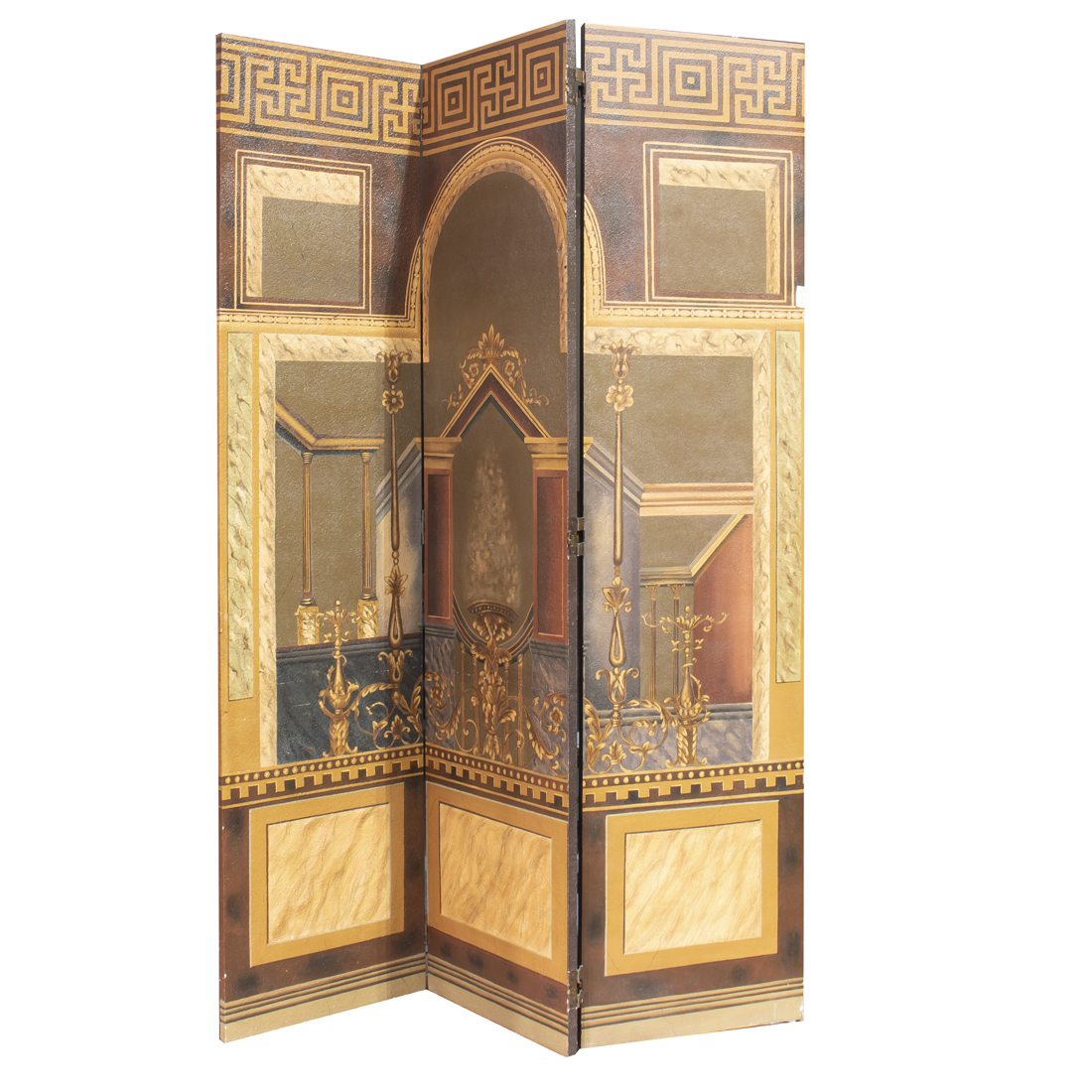 A CLASSICAL STYLE PAINT DECORATED