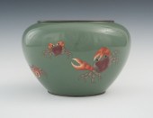 A Cloisonne and Moriage Crab V