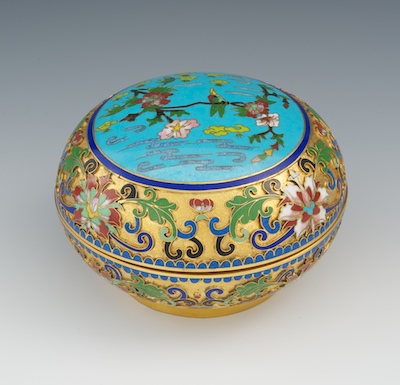 A Cloisonne Covered Jar Republic
