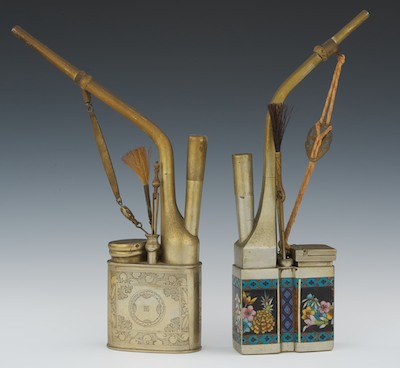 A Cloisonne Decorated Tobacco