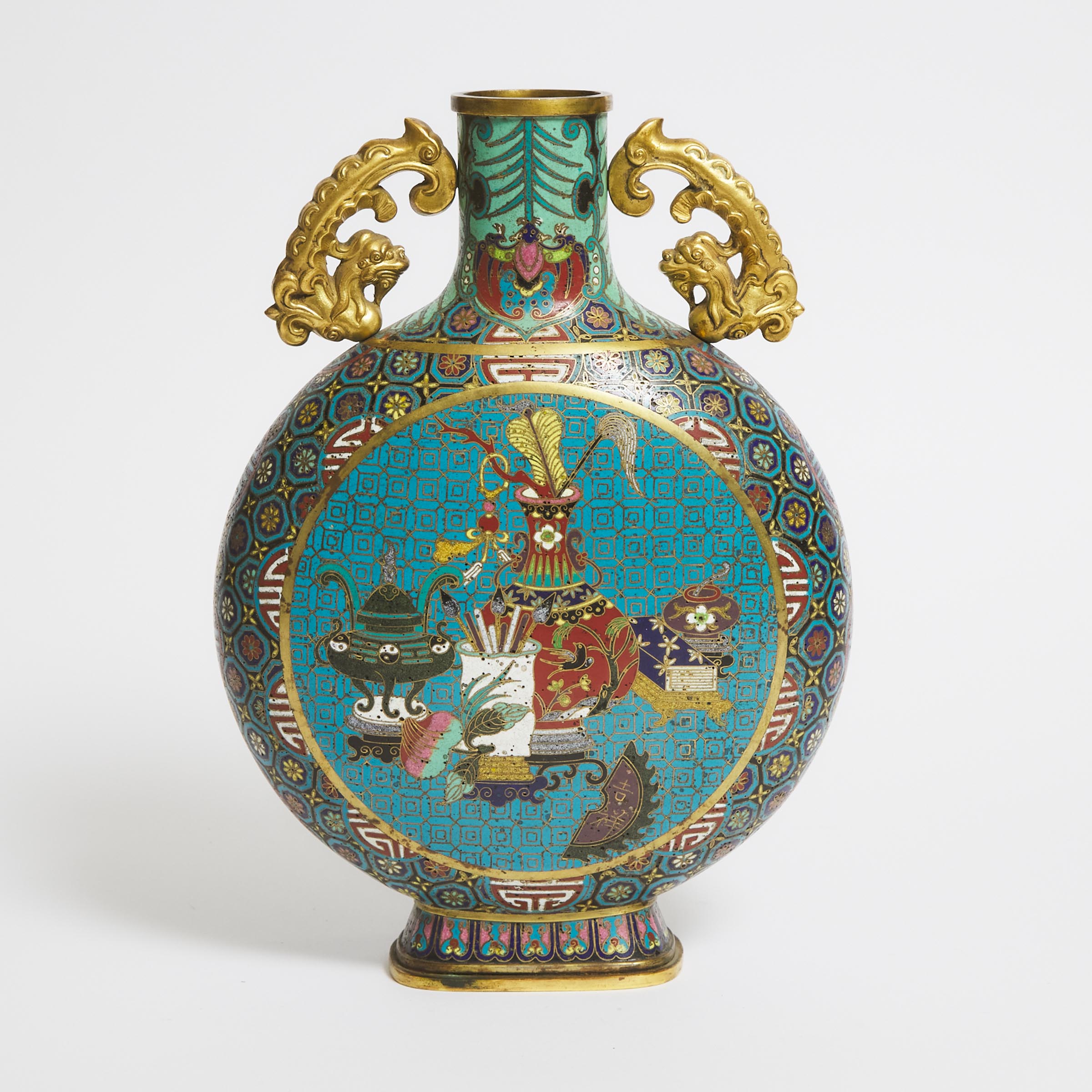 A Cloisonné Enamel 'Hundred