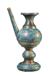 A CLOISONNÉ ENAMEL 'INTERLOCKI