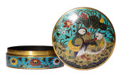 A CLOISONNÉ ENAMEL 'MANDARIN D