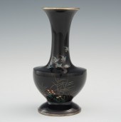 A Cloisonne Wasted Vase With S