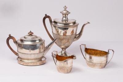 A closely matched George III silver