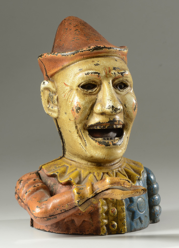 A CLOWN MECHANICAL SAVINGS BANK