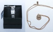 A COACH WATCH & COACH NECKLACE