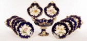A Coalport botanical dessert s