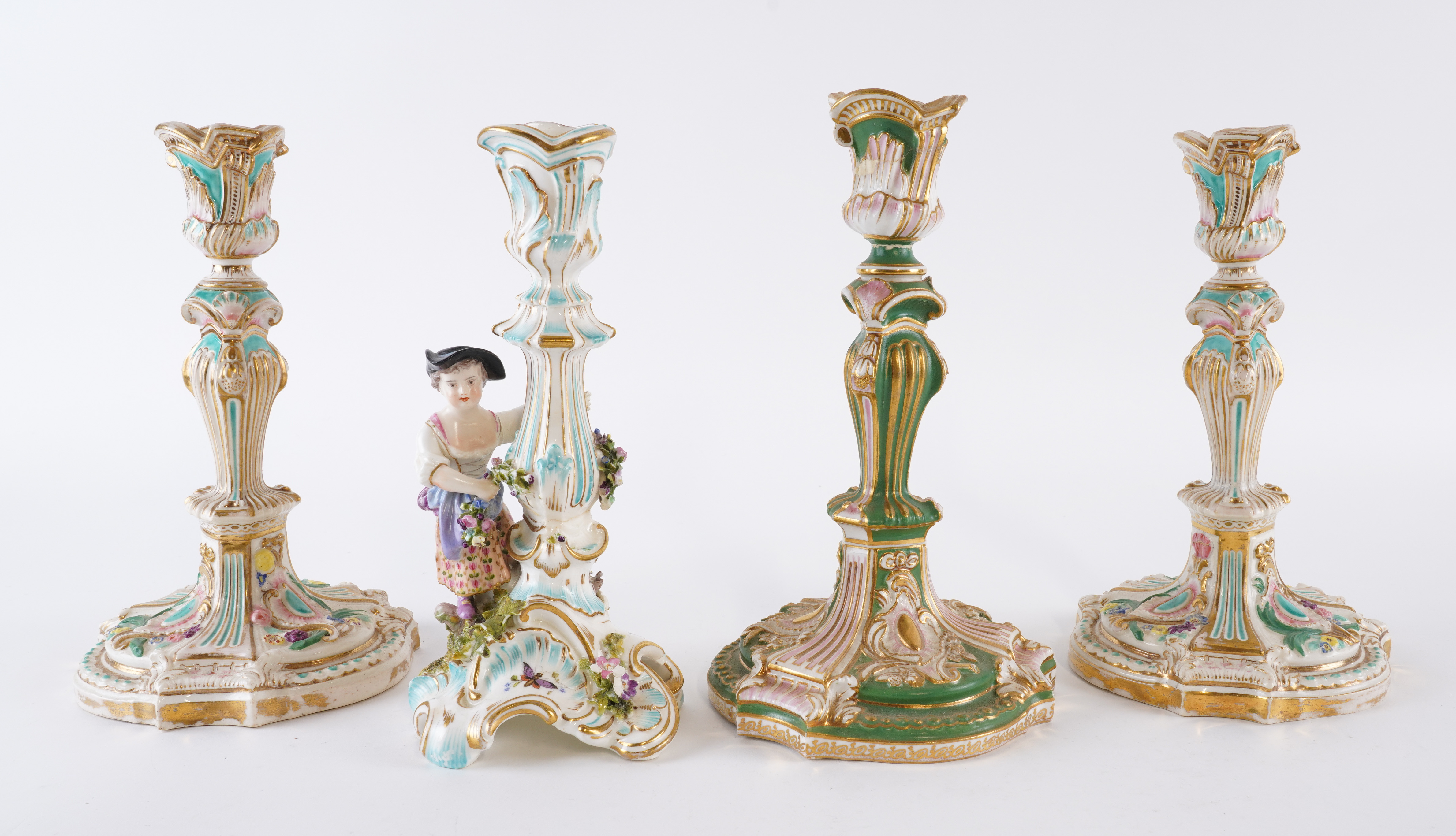 A COALPORT PORCELAIN FIGURE