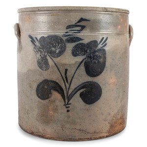 A Cobalt Decorated Five Gallon