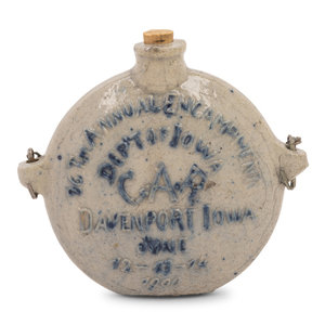 A Cobalt Decorated Stoneware