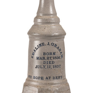 A Cobalt Decorated Stoneware
