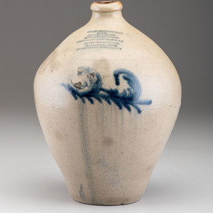 A Cobalt Decorated Stoneware