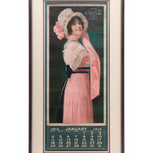 A Coca-Cola Full 1914 Advertising