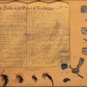A Cock-fighting Rules Manuscript