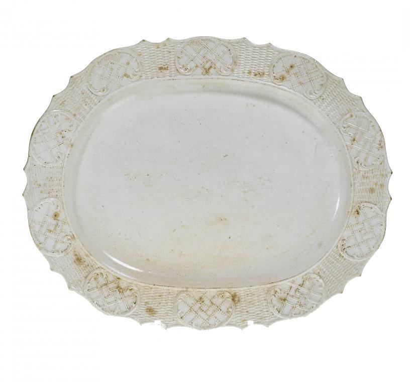 A COCKPIT HILL SALTGLAZED WHITE