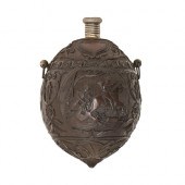 A coconut flask,  probably Fre