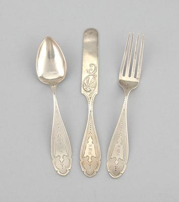 A Coin Silver Youth Set