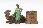 A Cold Painted Bronze Figural
