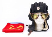 A COLD WAR RUSSIAN PILOT HELME