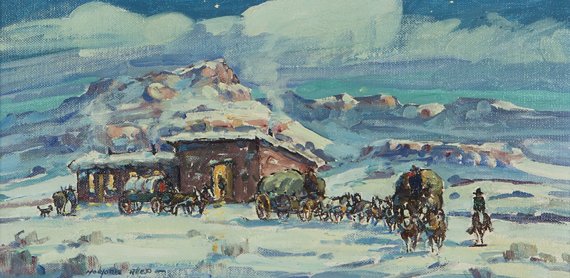 ''A Cold Winter's Eve at Moenavi