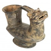 A COLIMA BLACKWARE VESSEL WITH