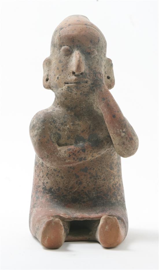 *A Colima Style Pottery Figure in