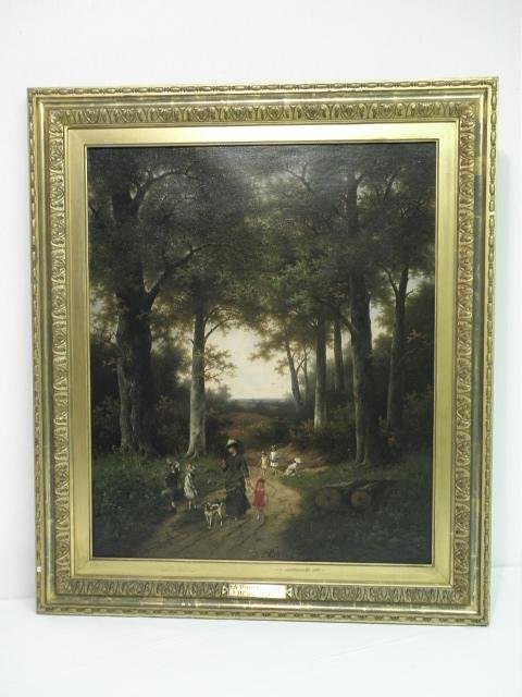 A collaborative oil on canvas