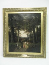 A collaborative oil on canvas