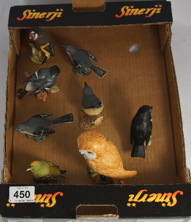 A collection Beswick matt garden